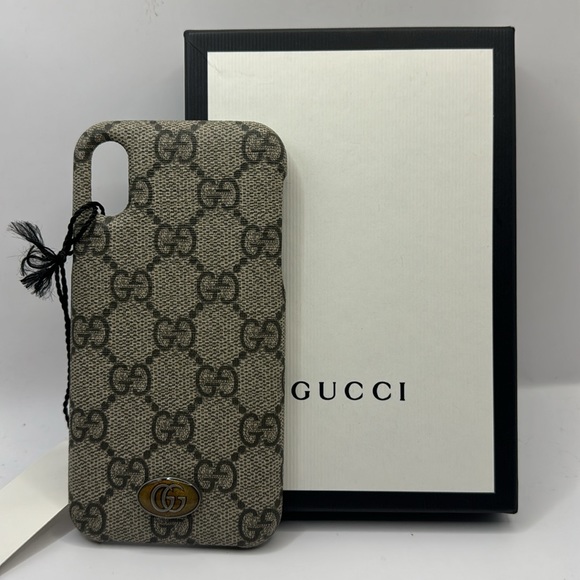NWB- GUCCI Ophidia GG Unisex-Adult iPhone X/XS Case - Picture 2 of 12